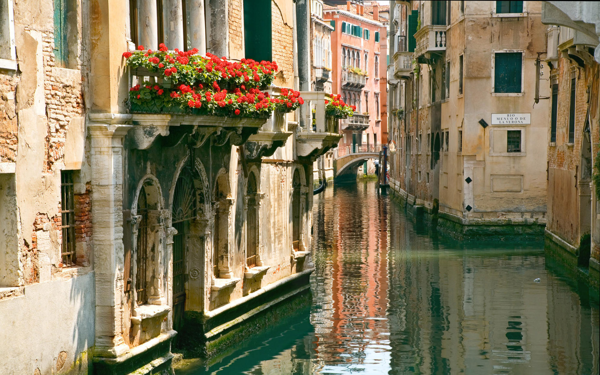 венеция , дома , красота , улица , италия, вода ,