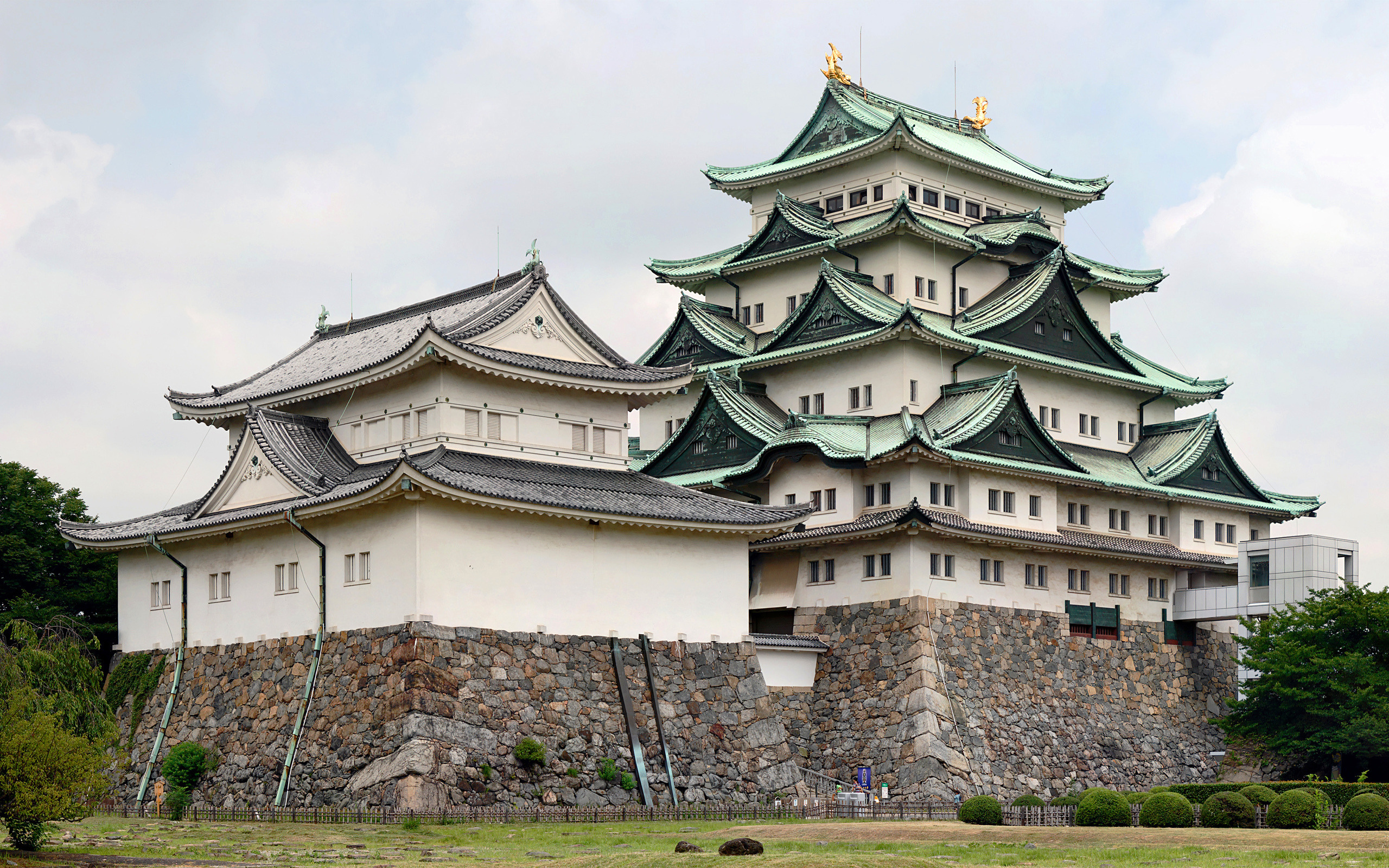 nagoya castle, japan, япония, замок нагоя