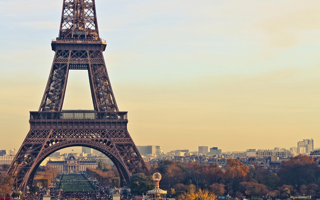 город,париж,площадь,эльфивая башня