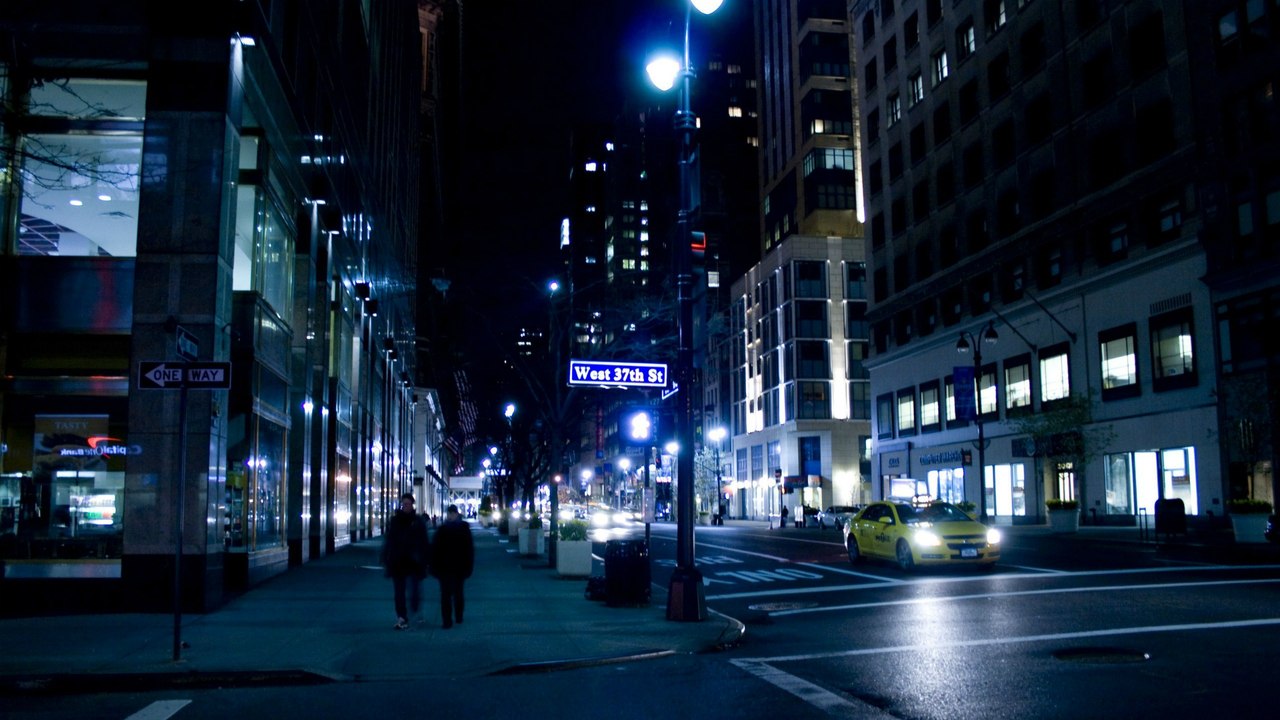 New York,город,ночь,улицы,прохожие,америка